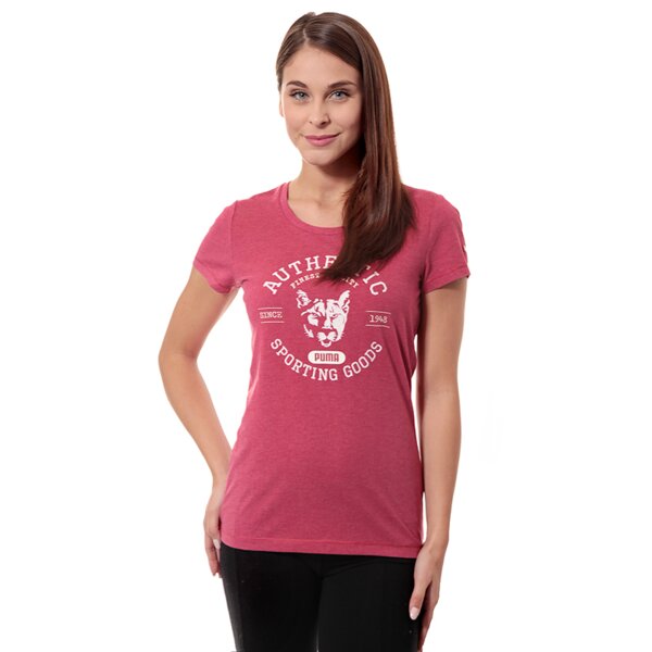 Koszulka damska PUMA T-SHIRT FUN ATHLETICS 82991210 kolor różowy