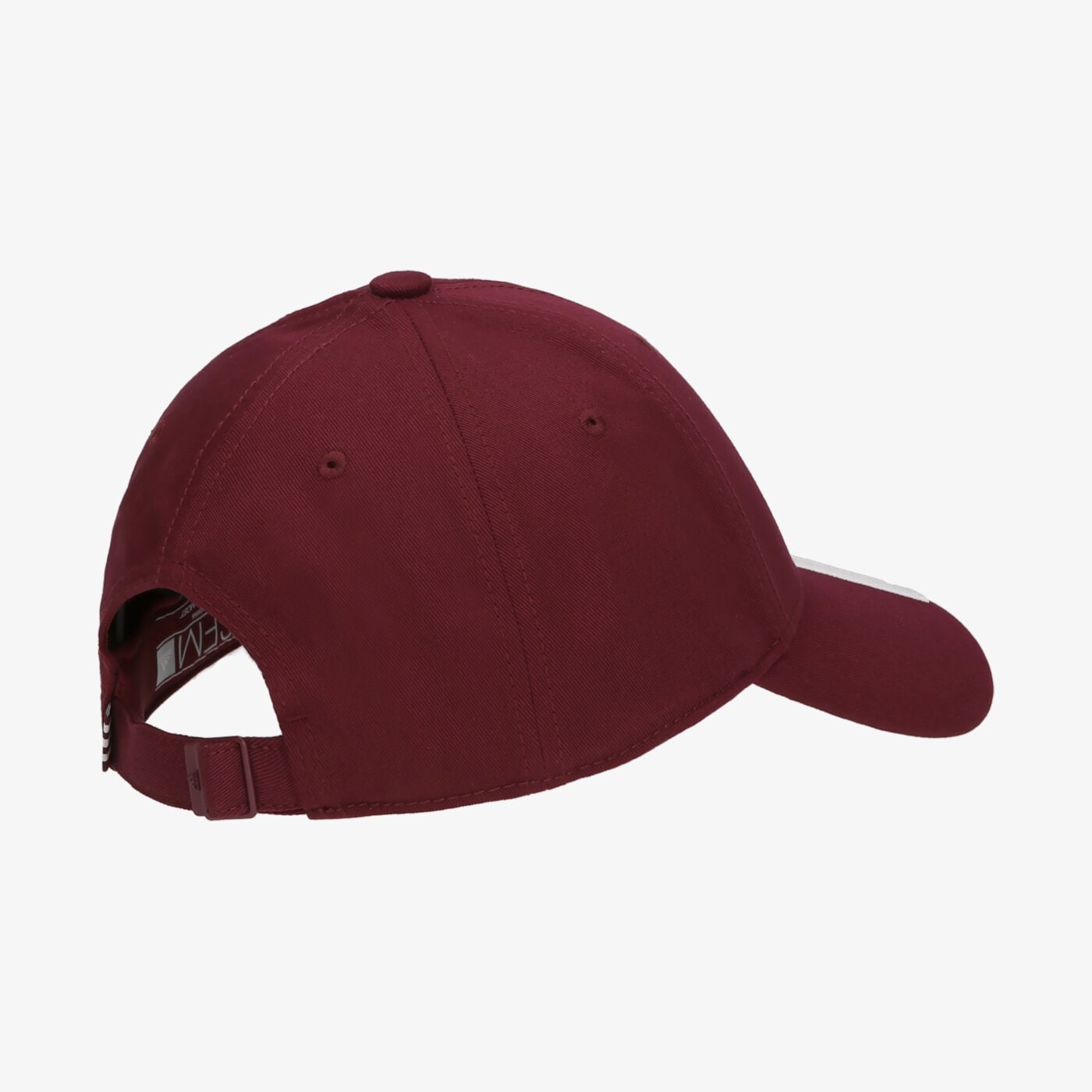 Czapka z daszkiem damska ADIDAS CZAPKA BBALL 3S CAP CT hd7237 kolor bordowy