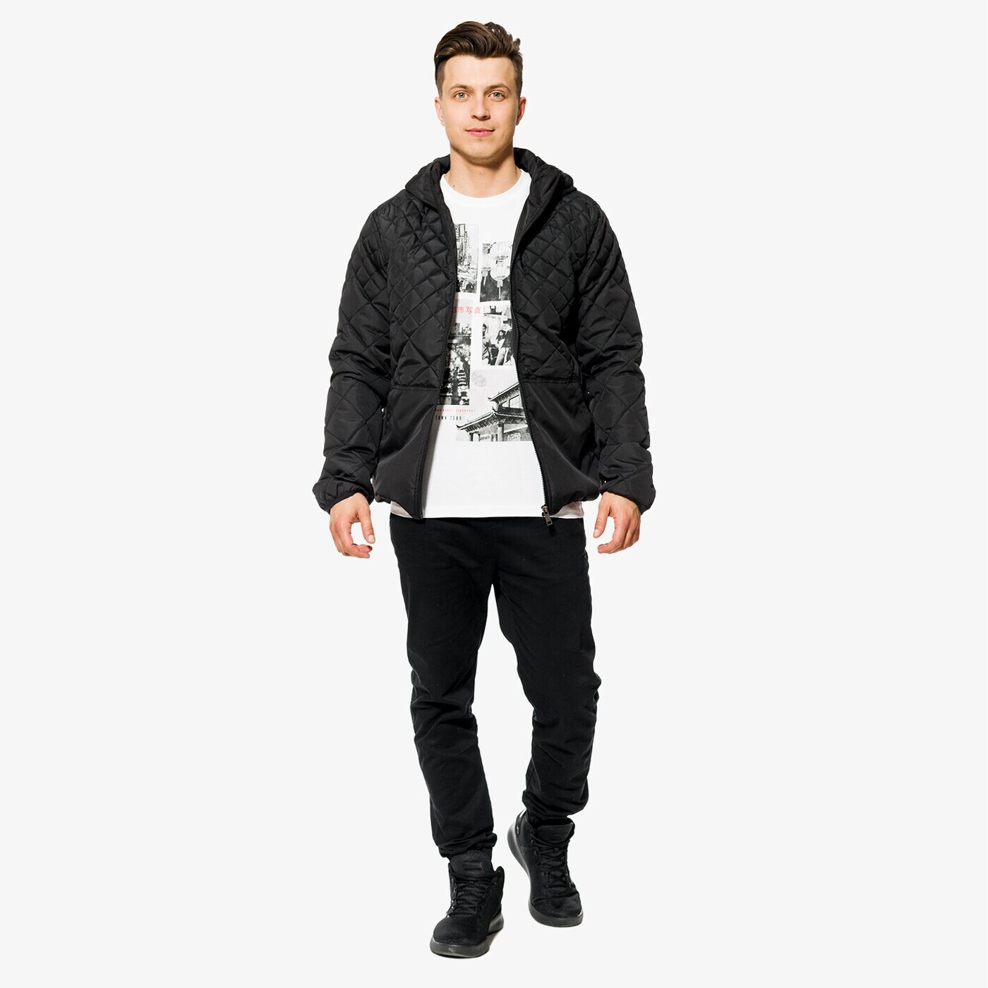 Kurtka przejściowa męska FEEWEAR KURTKA HARRY fw18kum18001 kolor czarny