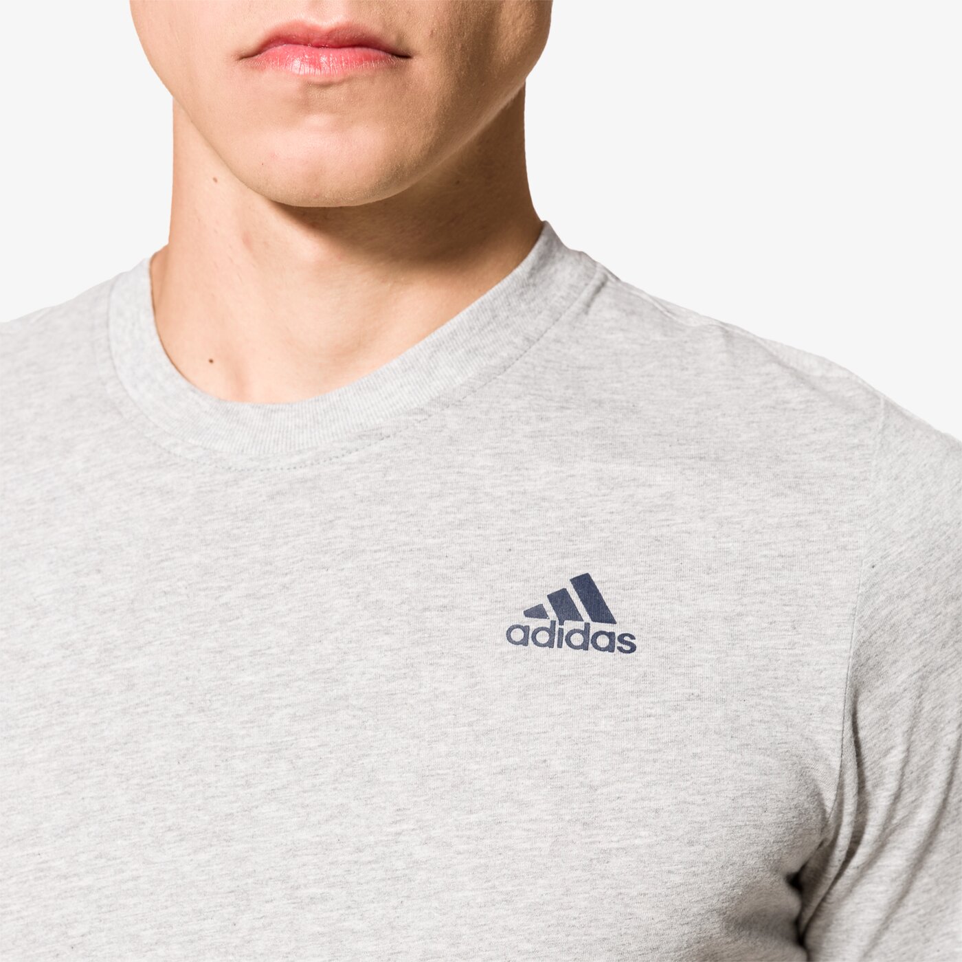 Koszulka męska ADIDAS T-SHIRT SS ESS BASE TEE s98741 kolor szary