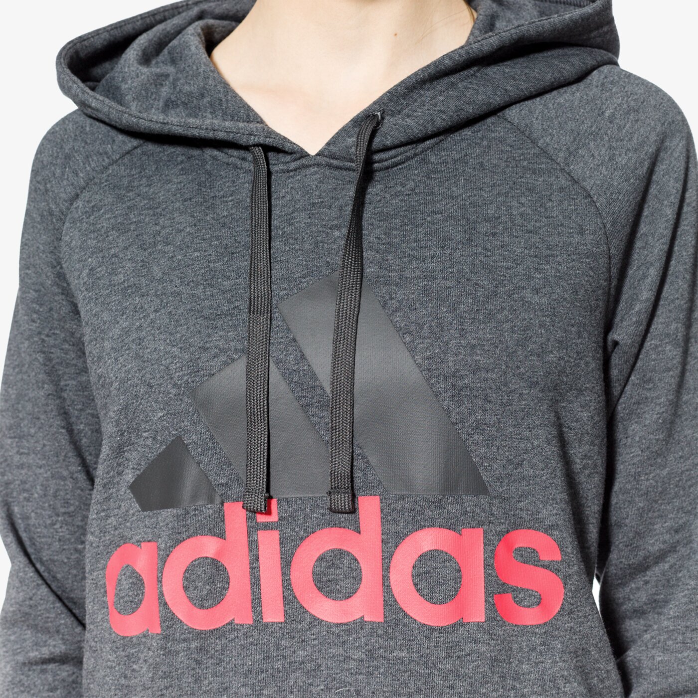 Bluza damska ADIDAS BLUZA ESS LIN OH HD cf8805 kolor szary
