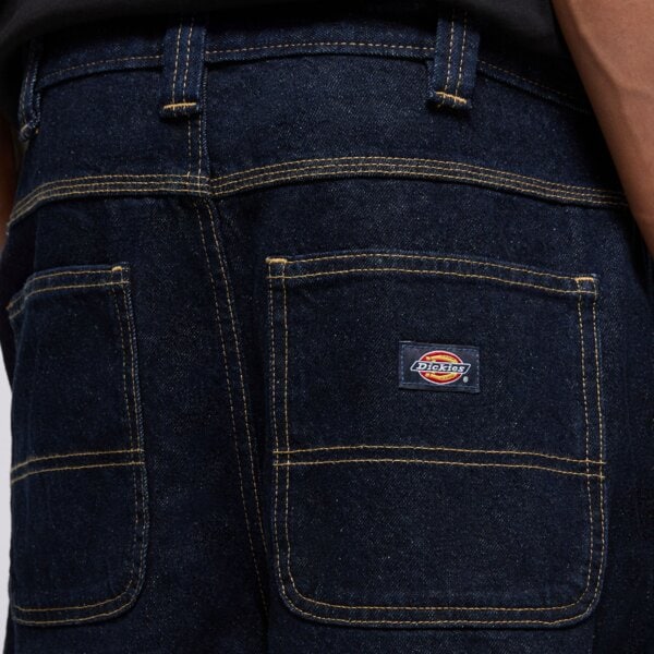 Spodenki męskie DICKIES SZORTY MADISON DENIM SHORT dk0a4ysyrin1 kolor granatowy