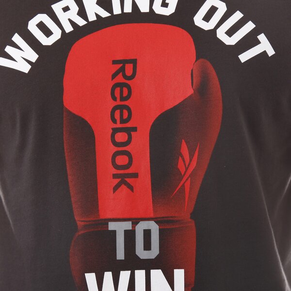 Koszulka męska REEBOK T-SHIRT BOXING REEBOK T z78582 kolor czarny