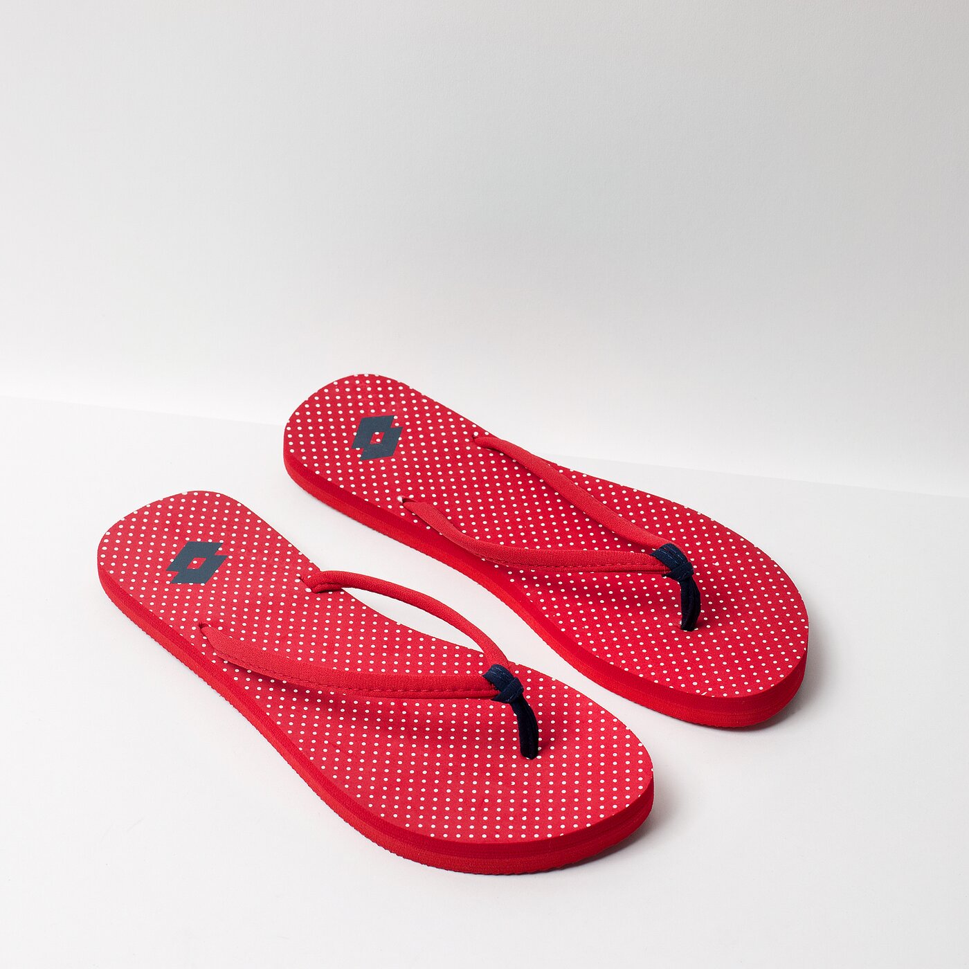 Klapki damskie LOTTO DOTS lowk118002 kolor czerwony