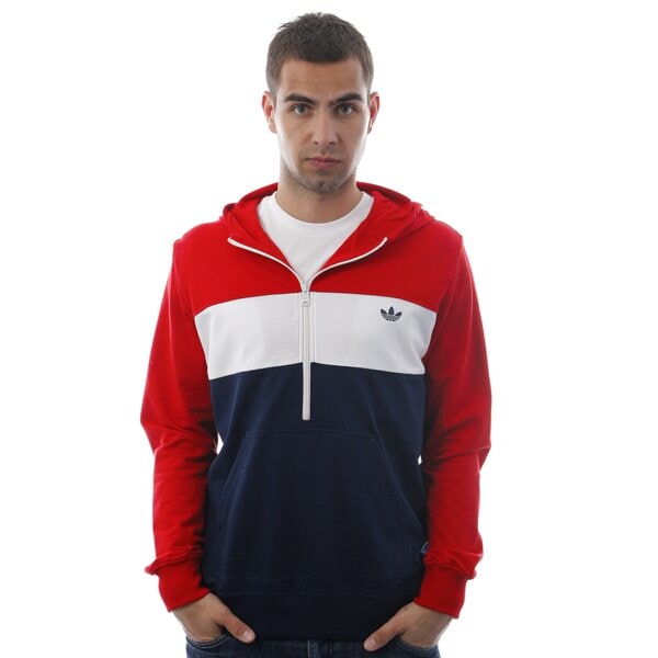 Bluza męska ADIDAS BLUZA   AC TREFOIL HOOD x33232 kolor granatowy
