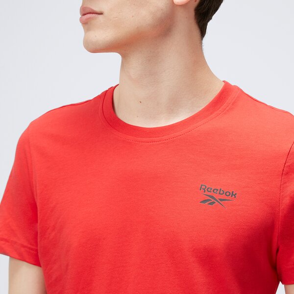 Koszulka męska REEBOK T-SHIRT RI LEFT CHEST LOGO il3697 kolor czerwony