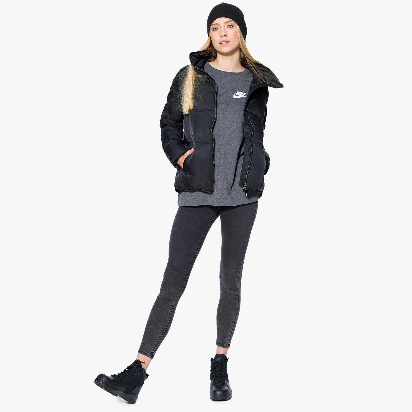 Kurtka zimowa damska FEEWEAR KURTKA LOPEZ fwv37kud01001 kolor czarny