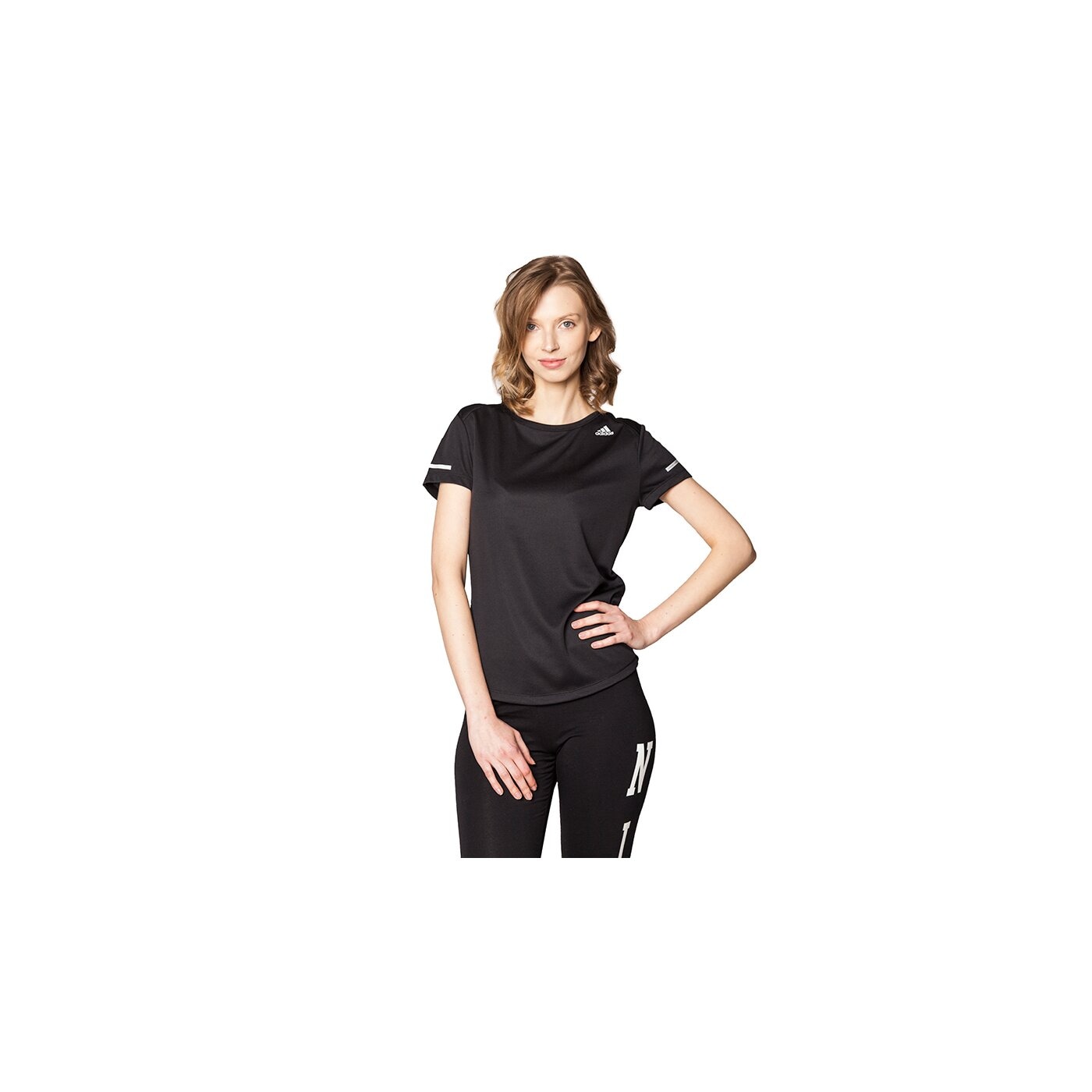 Koszulka damska ADIDAS T-SHIRT RUN TEE W s02987 kolor czarny