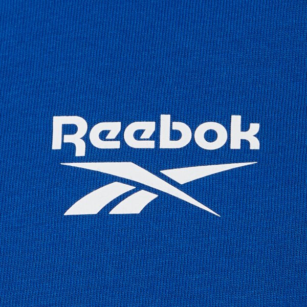 Koszulka męska REEBOK T-SHIRT CODY SMALL LOGO CREW NECK SS TEE 100240907 kolor granatowy