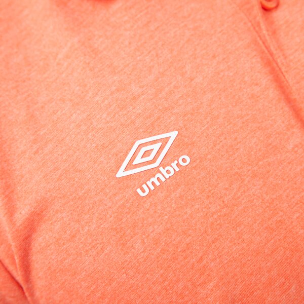 Koszulka polo męska UMBRO POLO JERSEY 62294ucyn kolor pomarańczowy