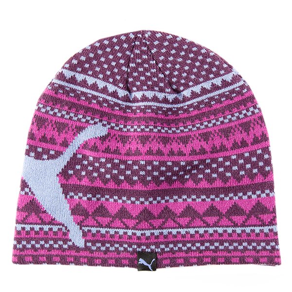 Czapka zimowa damska PUMA CZAPKA Z AKUTAN BEANIE 84341102 kolor różowy