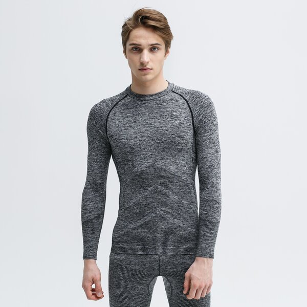 Koszulka męska FEEWEAR T-SHIRT TERMICZNY WALRUS fw39bim50003 kolor szary