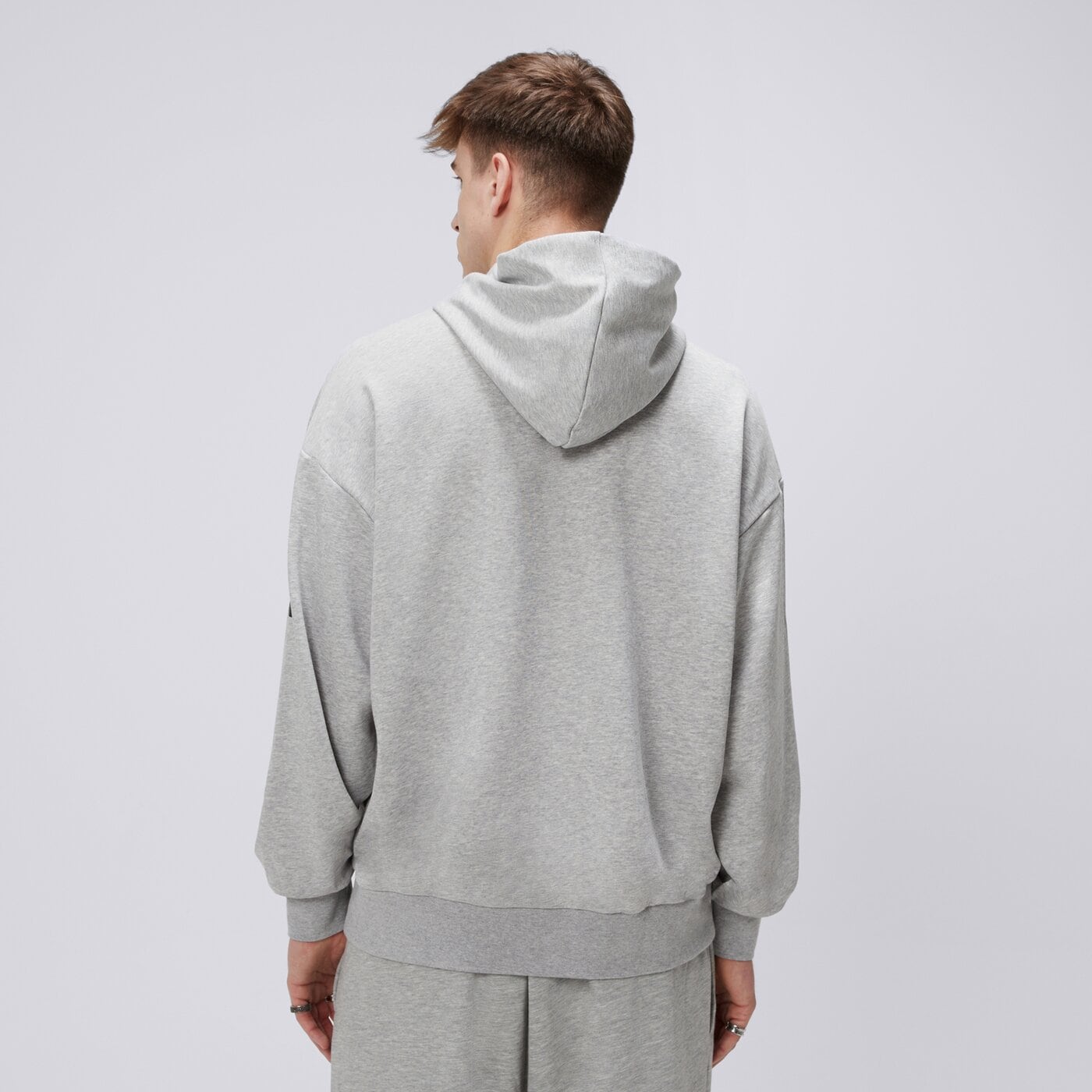 Bluza męska ADIDAS BLUZA Z KAPTUREM M HD FT jf3591 kolor szary