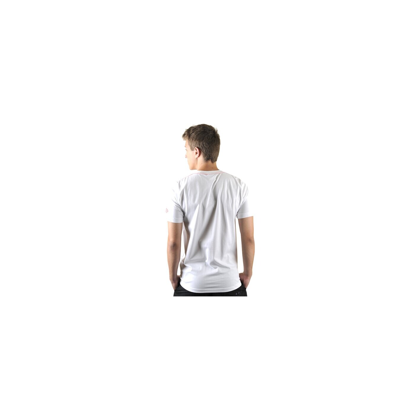 Koszulka męska UMBRO T-SHIRT GEOMETRA GRAPHIC CVC TEE 60799uzoc kolor biały