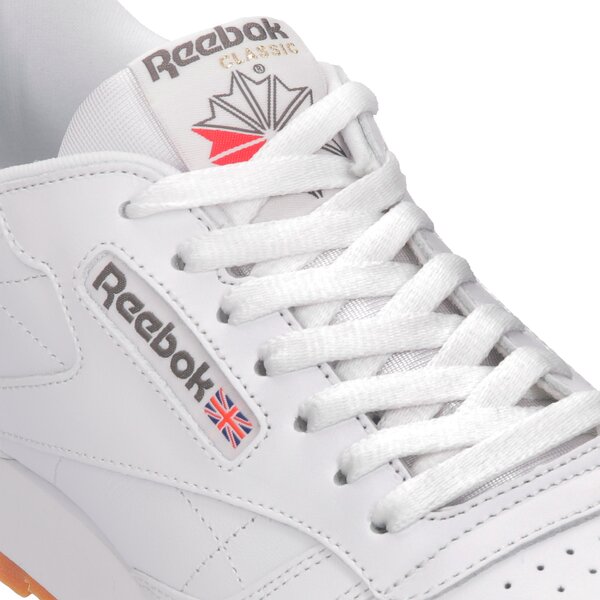 Buty sportowe męskie REEBOK CLASSIC LTHR M  49799 kolor biały