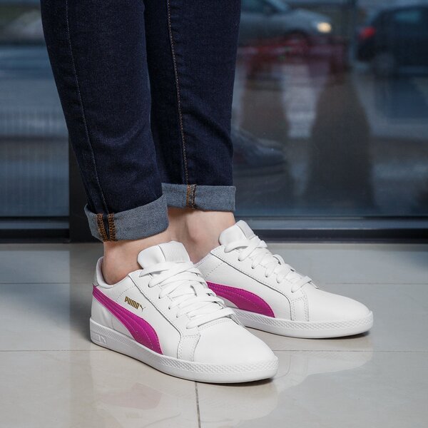 Buty sportowe damskie PUMA SMASH 36078009 kolor biały