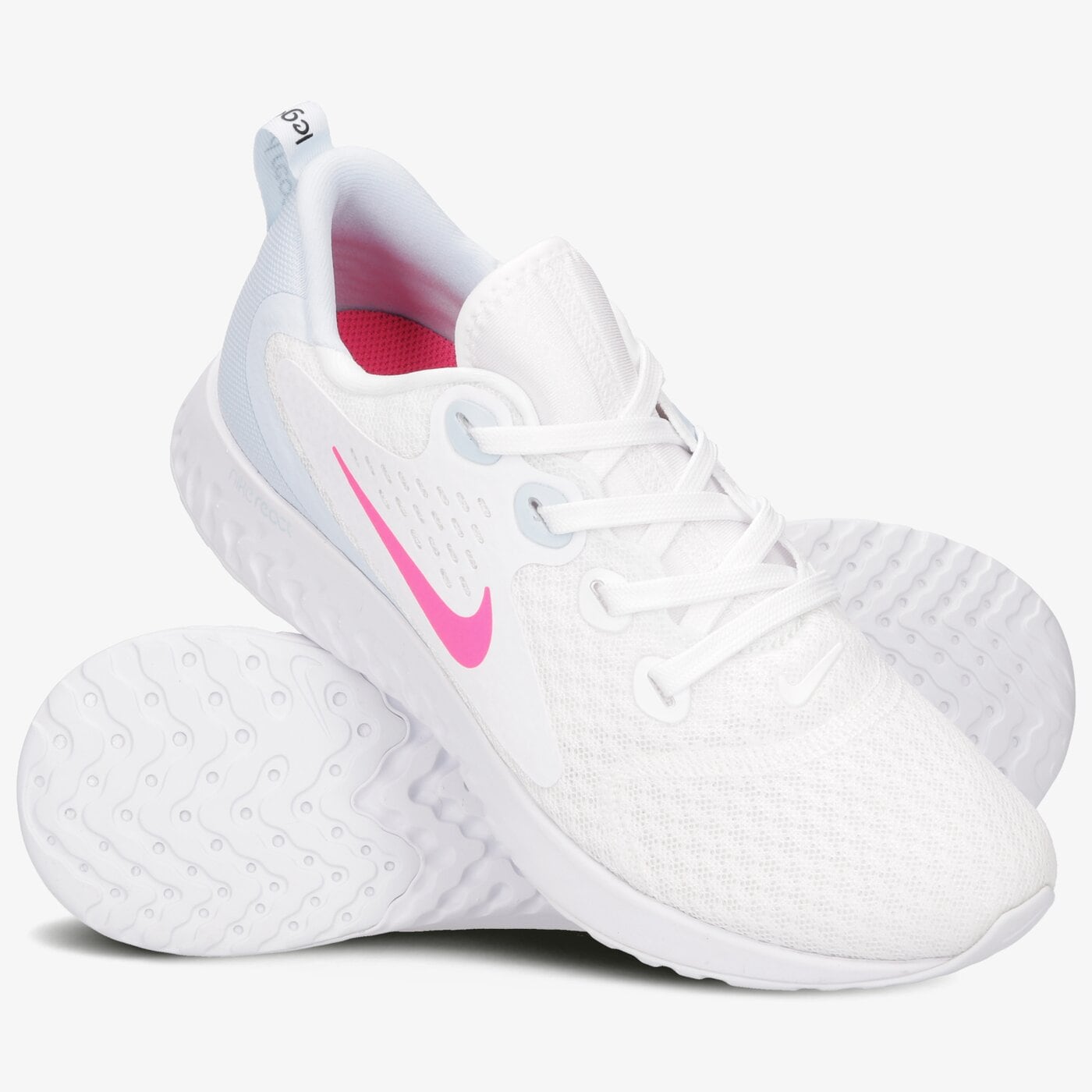 Buty do biegania damskie NIKE REBEL REACT aa1626-102 kolor biały
