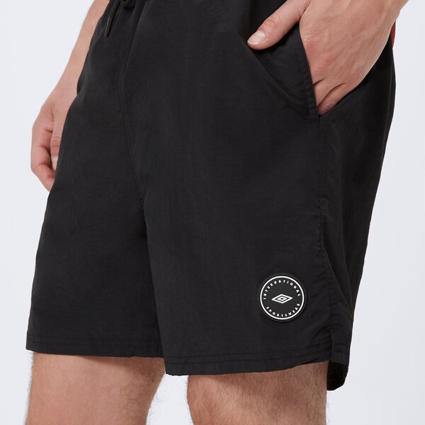 Kąpielówki męskie UMBRO SZORTY ESS SWIM ul125kom01004 kolor czarny