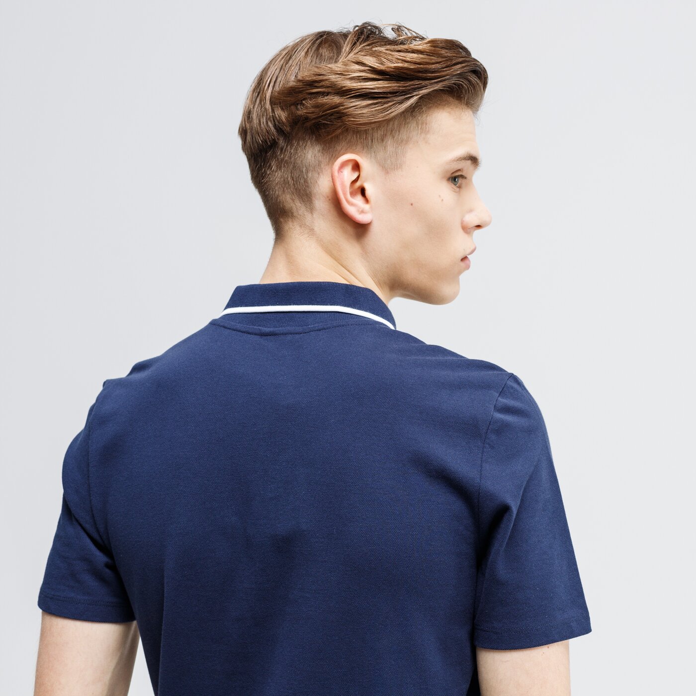 Koszulka polo męska UMBRO POLO FW PIQUE POLO 65703u-y70 kolor granatowy