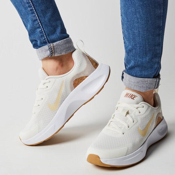 Buty sportowe damskie NIKE WMNS WEARALLDAY dj1978-100 kolor beżowy