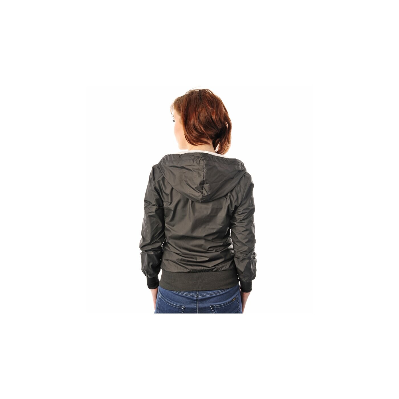 Kurtka przejściowa damska NIKE KURTKA RW SPRINT JACKET 446223014 kolor czarny