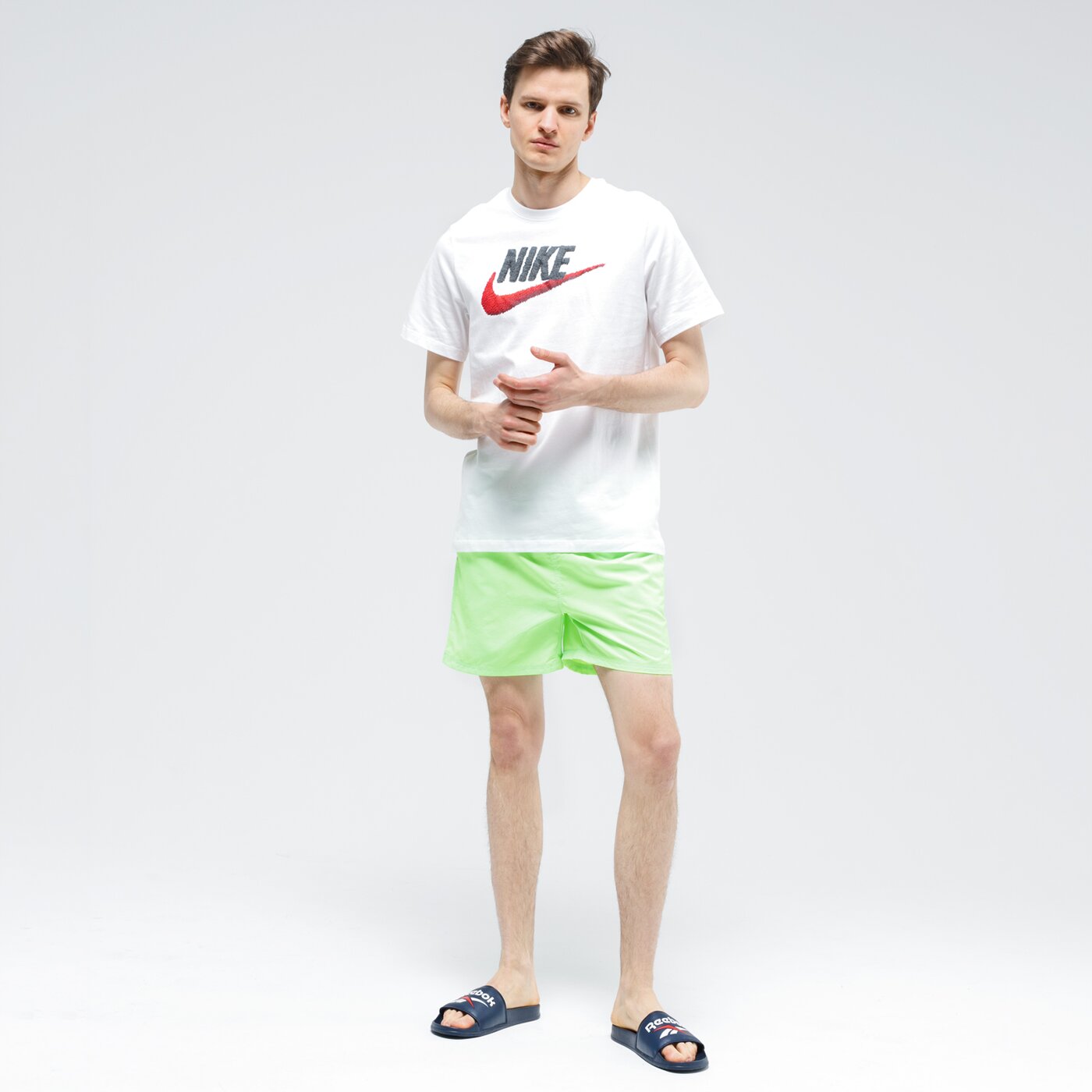 Koszulka męska NIKE T-SHIRT SPORTSWEAR CLUB ar4993-100 kolor biały