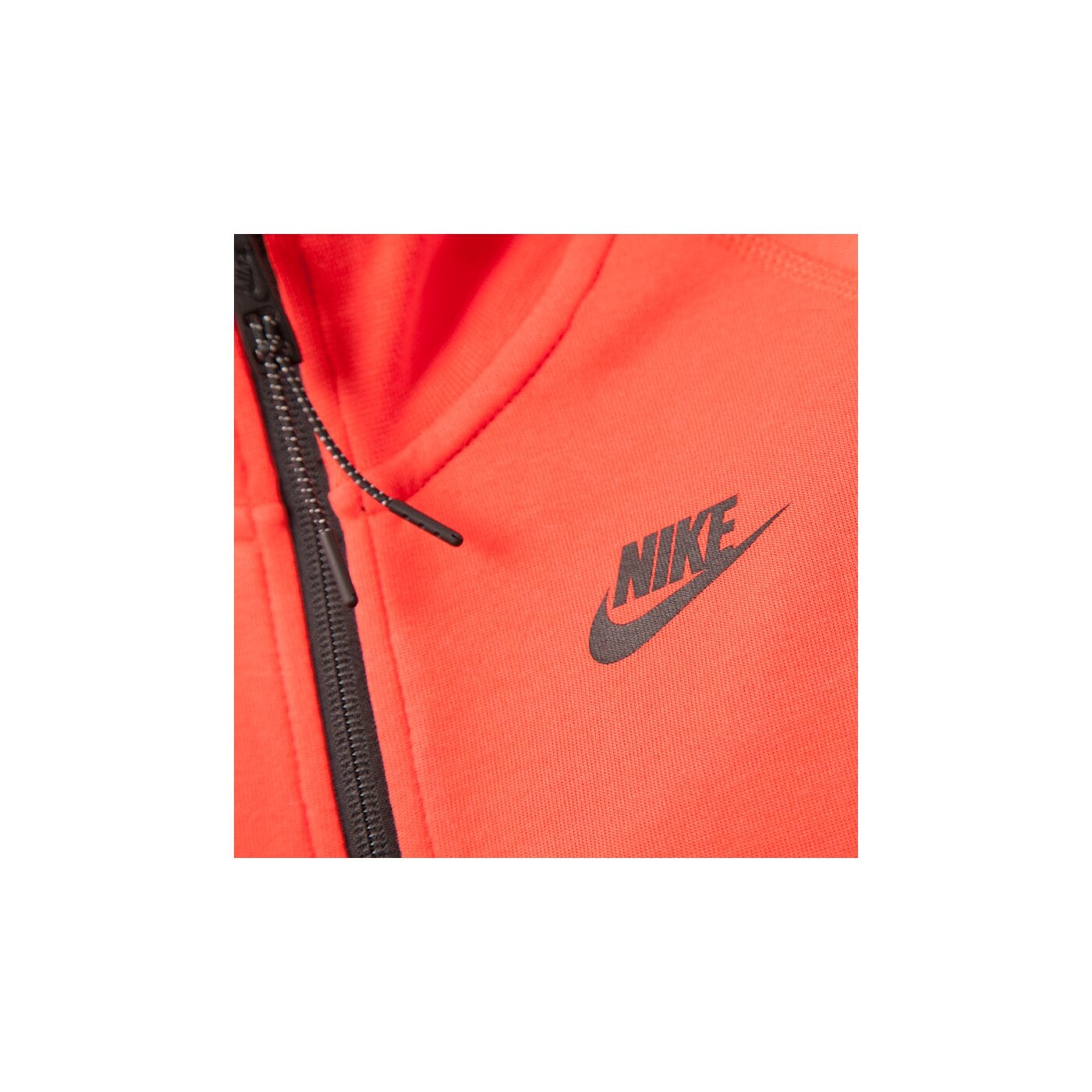 Bluza damska NIKE BLUZA TECH FLEECE FZ HOODIE 657859647 kolor czerwony