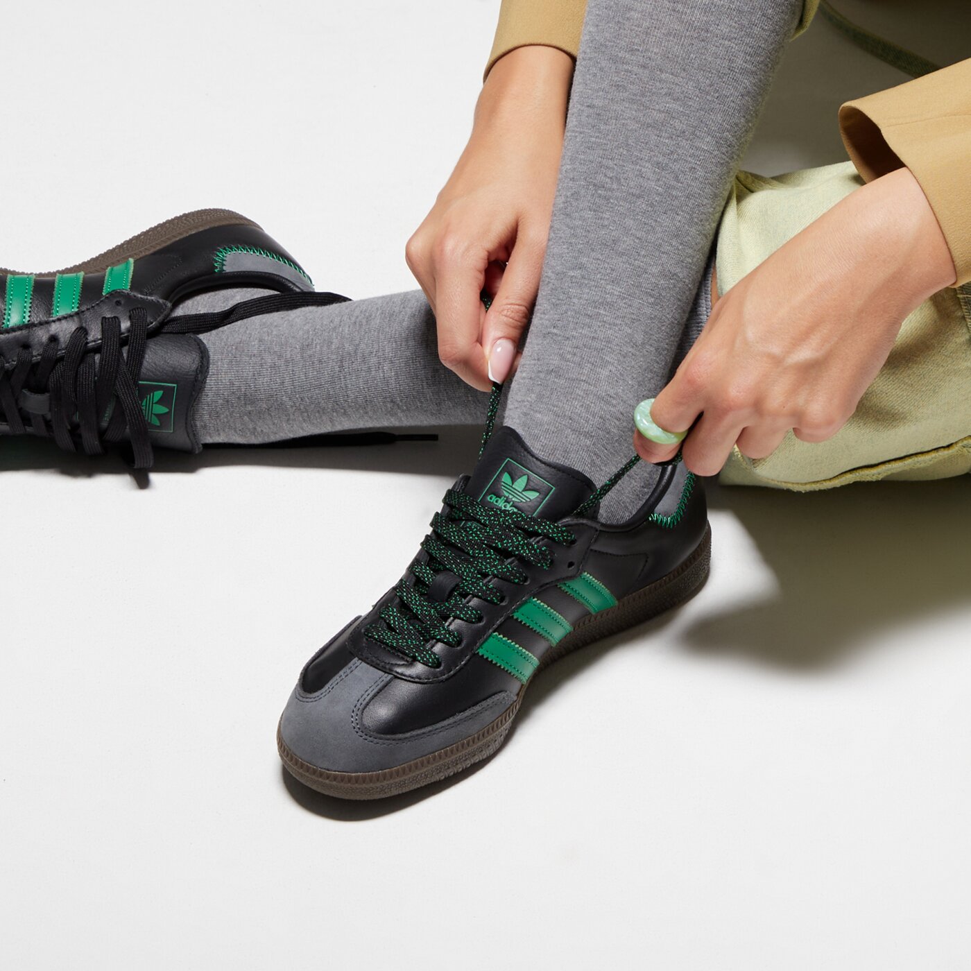 Buty sportowe damskie ADIDAS SAMBA OG W ie6520 kolor czarny