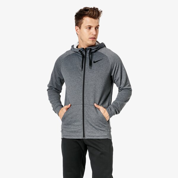 Bluza męska NIKE BLUZA DRY HOODIE FZ FLEECE 860465-071 kolor szary
