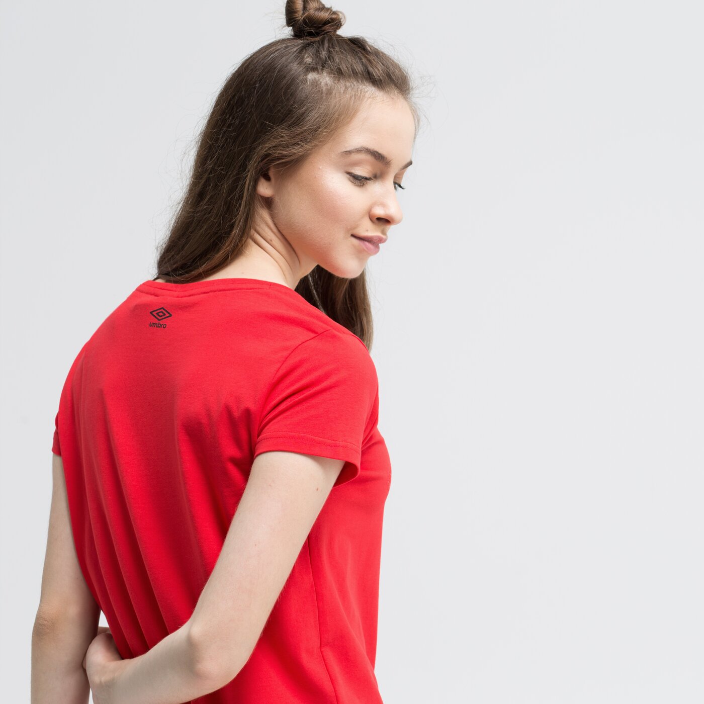 Koszulka damska UMBRO T-SHIRT HOSTA ul39tsd20001 kolor czerwony