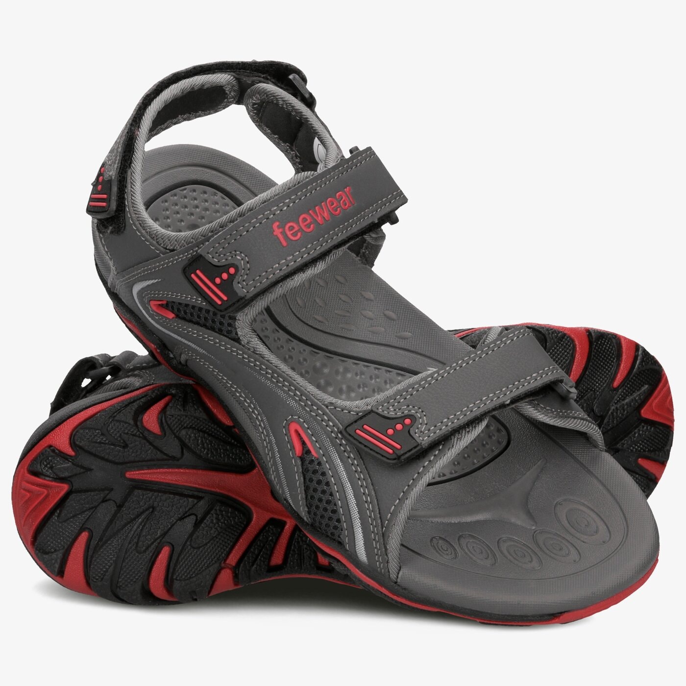 Sandały męskie FEEWEAR LAKTON fwms119002 kolor szary