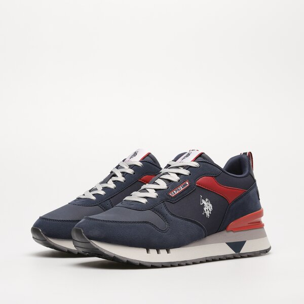 Buty sportowe męskie U.S. POLO ASSN BUZZY001A buzzy001adblred03 kolor granatowy