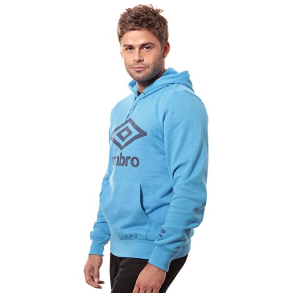 Bluza męska UMBRO BLUZA LARGE LOGO OH HOODED TOP 62583ucp1 kolor niebieski