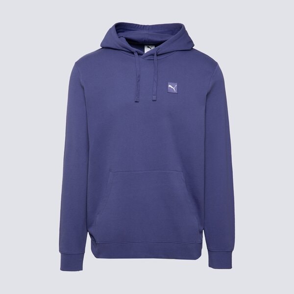 Bluza męska PUMA BLUZA Z KAPTUREM ESS ELEVATED 68472846 kolor niebieski