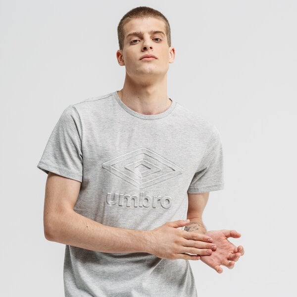 Koszulka męska UMBRO T-SHIRT SEAN ul39tsm24002 kolor szary
