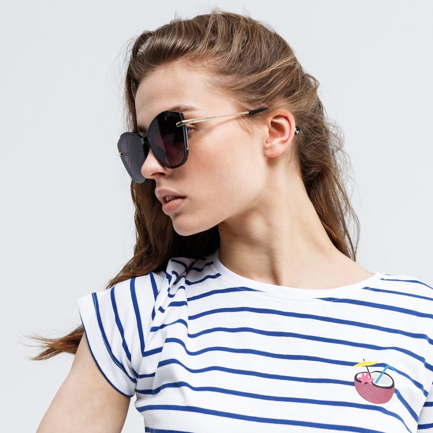 Okulary przeciwsłoneczne damskie OTO OKULARY ATLANTA C1 5181c1 kolor multicolor