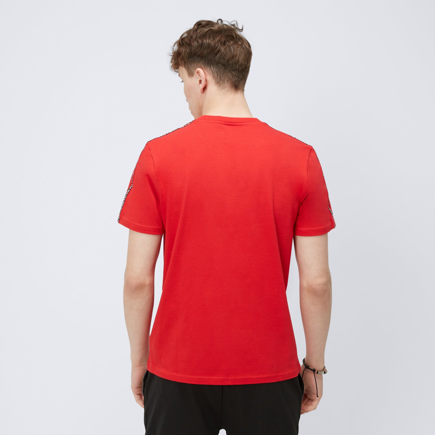Koszulka męska FILA T-SHIRT KEI TPE TEE RED keiss23jdmred kolor czerwony