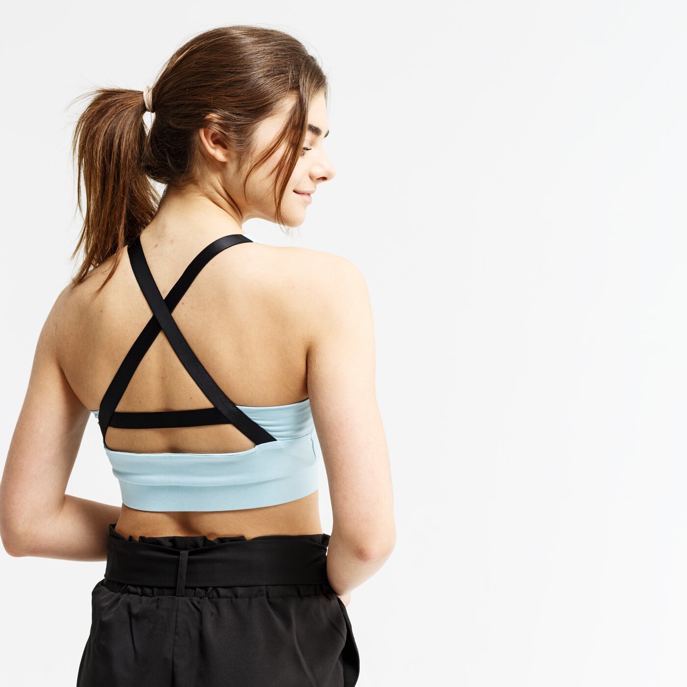 Top damski LOTTO BRA ANCONA lo19top11002 kolor niebieski