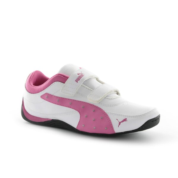Buty dziecięce PUMA DRIFT CAT 4 DIAMONDS V KIDS 30397801 kolor biały