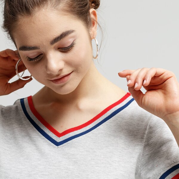 Koszulka damska LOTTO T-SHIRT SS MATERA lo19tsd16001 kolor szary