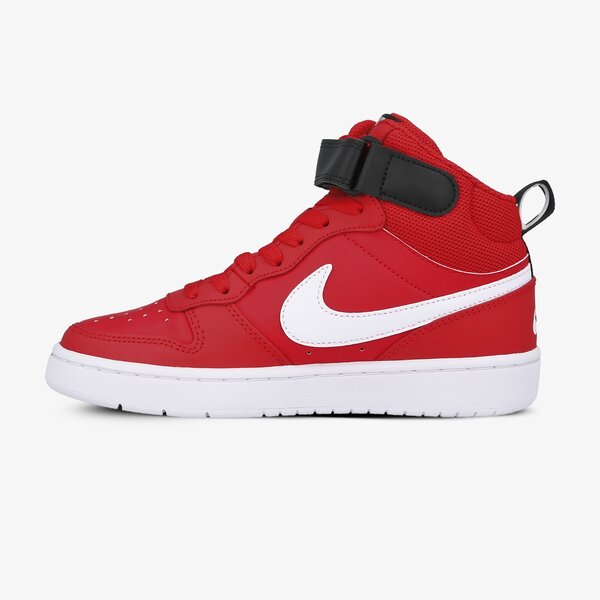 Buty dziecięce NIKE COURT BOROUGH MID 2 cd7782-600 kolor czerwony