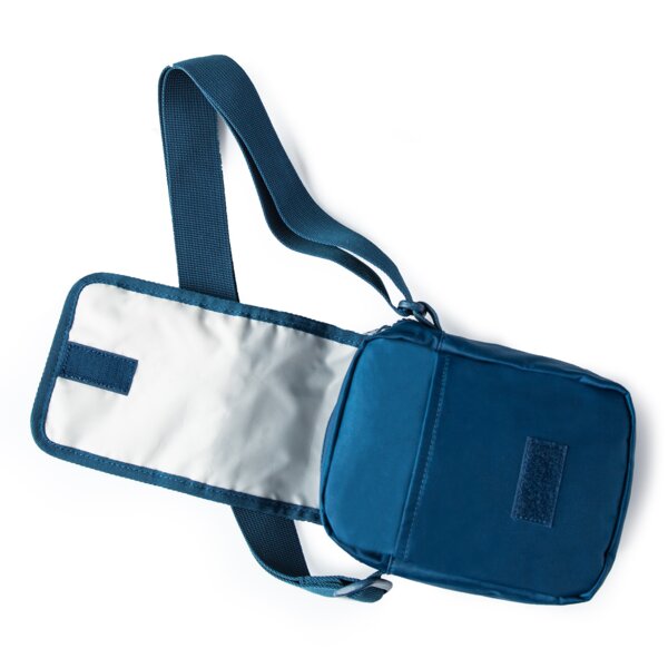 Nerka (saszetka na pas) damska sportowa REEBOK TORBA LE U CITY BAG ay0204 kolor niebieski