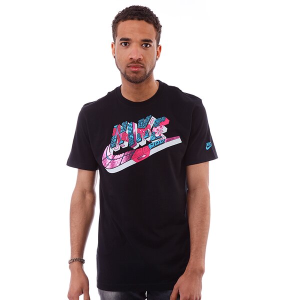 Koszulka męska NIKE T-SHIRT FUTURA SOLES 525052010 kolor czarny