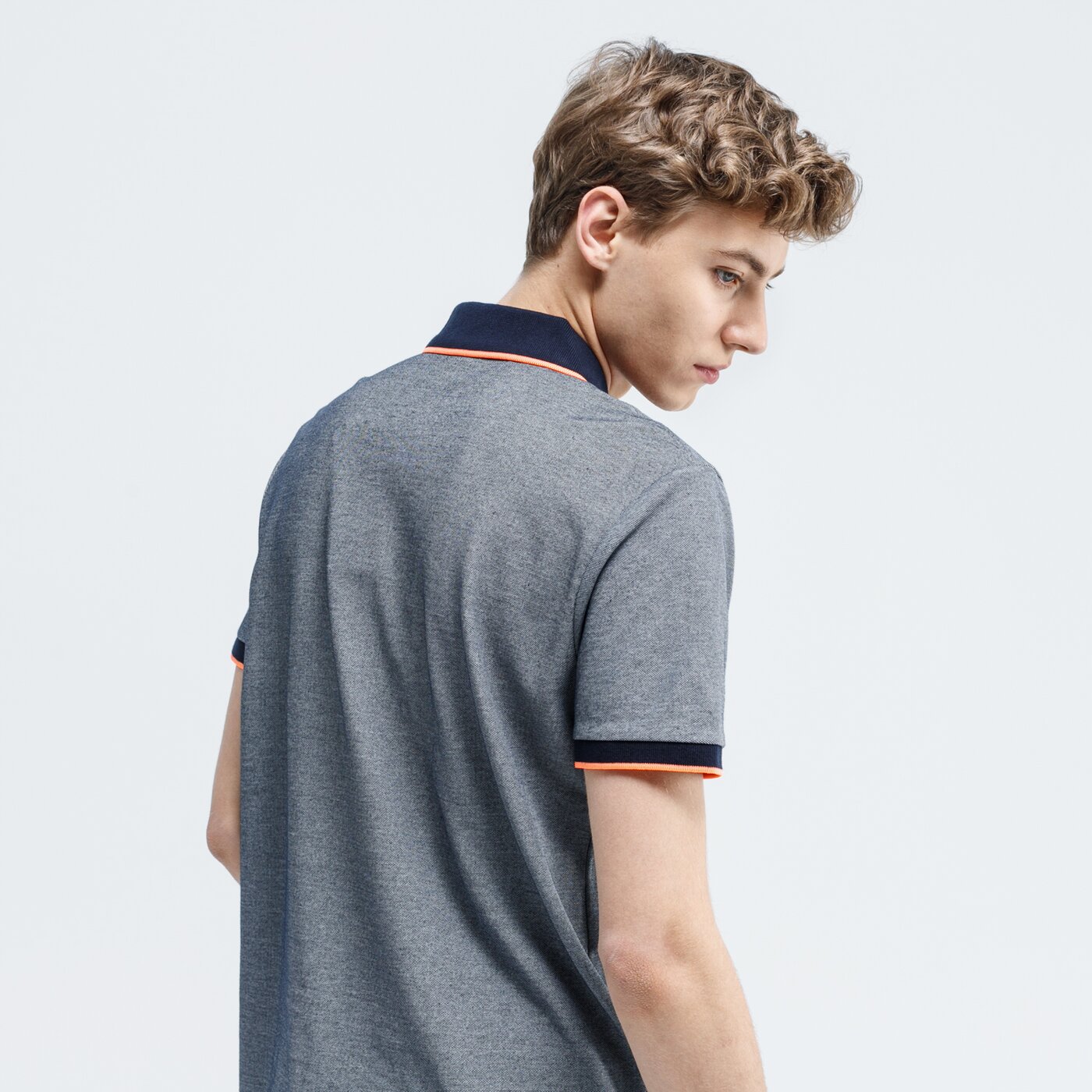 Koszulka polo męska LOTTO POLO FIRENZE PQ 213352-1ci kolor niebieski