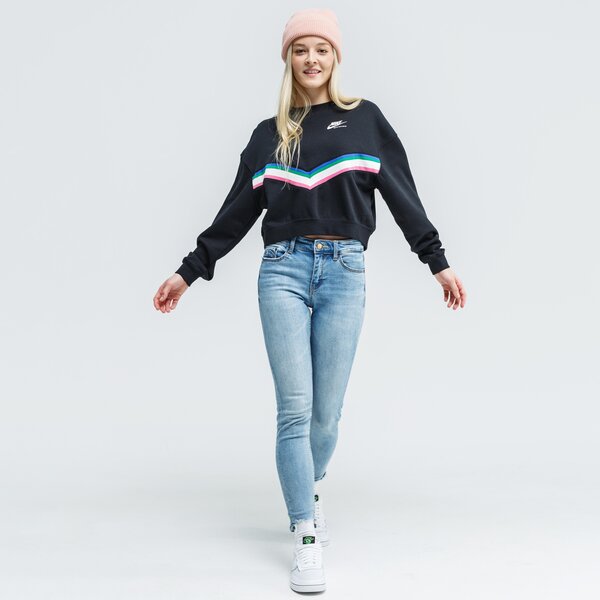 Bluza damska NIKE BLUZA NSHRTG CREFLC cu5877-010 kolor czarny