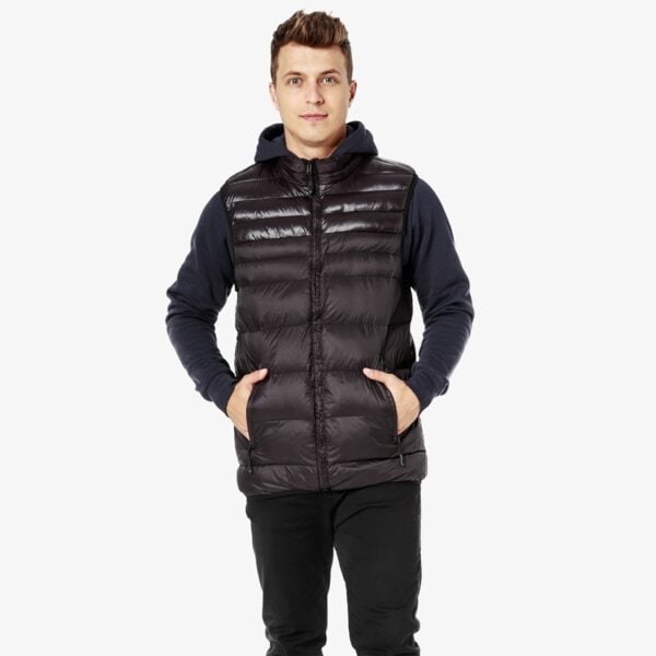 Bezrękawnik męski LOTTO BEZRĘKAWNIK QUASAR lo38kam04001 kolor czarny