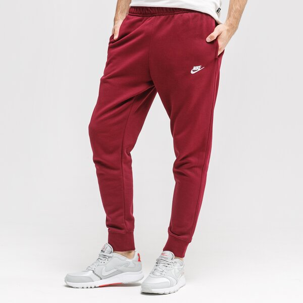 Spodnie dresowe męskie NIKE SPODNIE SPORTSWEAR CLUB bv2679-638 kolor bordowy