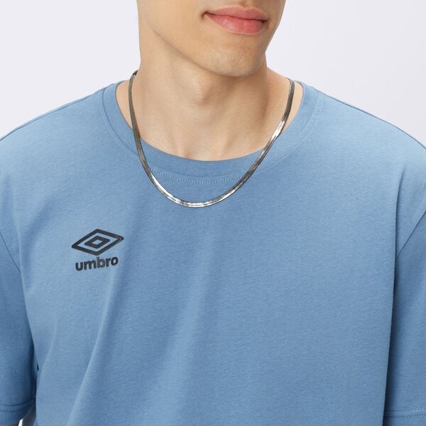 Koszulka męska UMBRO T-SHIRT MARLON ul124tsm90004 kolor niebieski