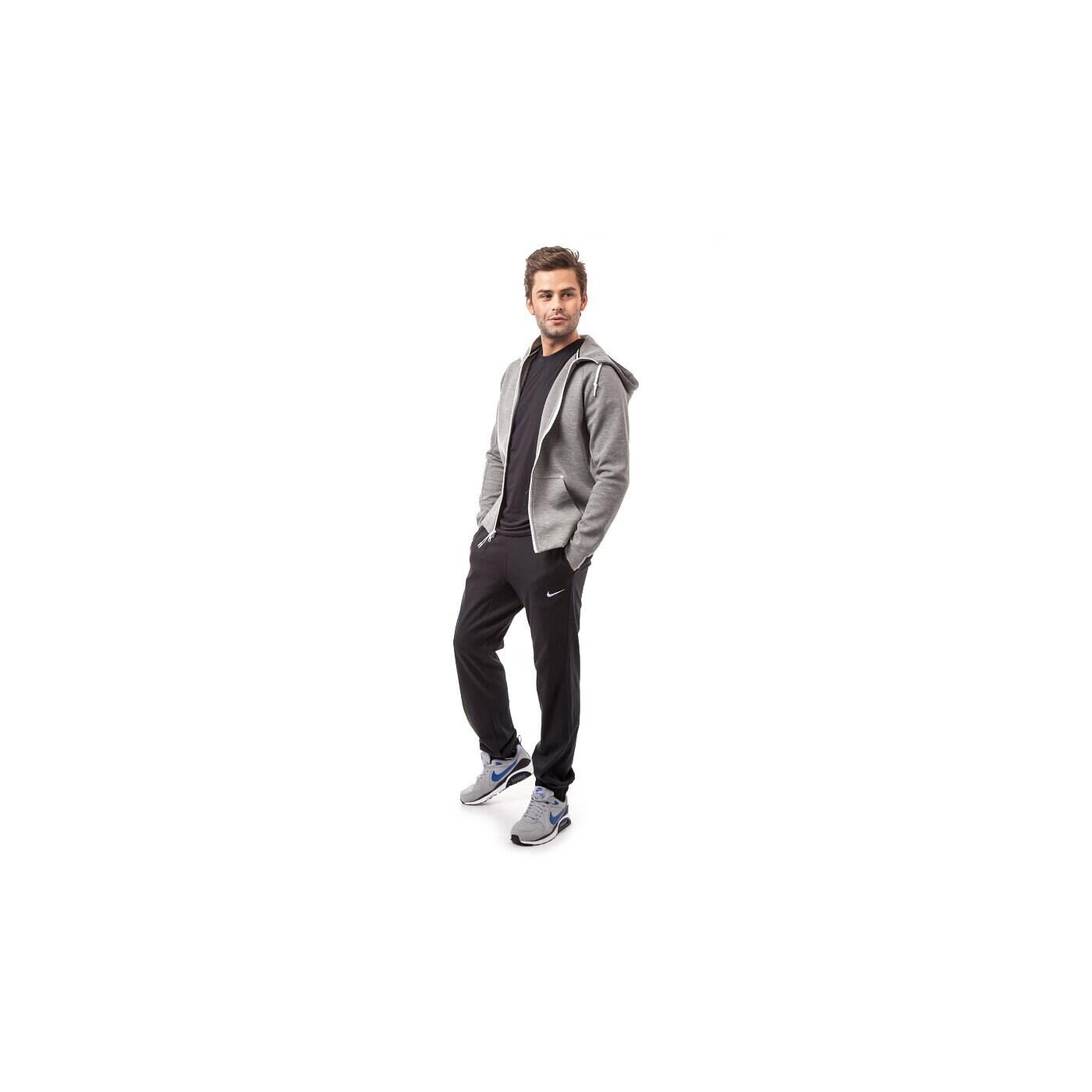 Spodnie dresowe męskie NIKE SPODNIE CRUSADER CUFF PANT 2 637764010 kolor czarny