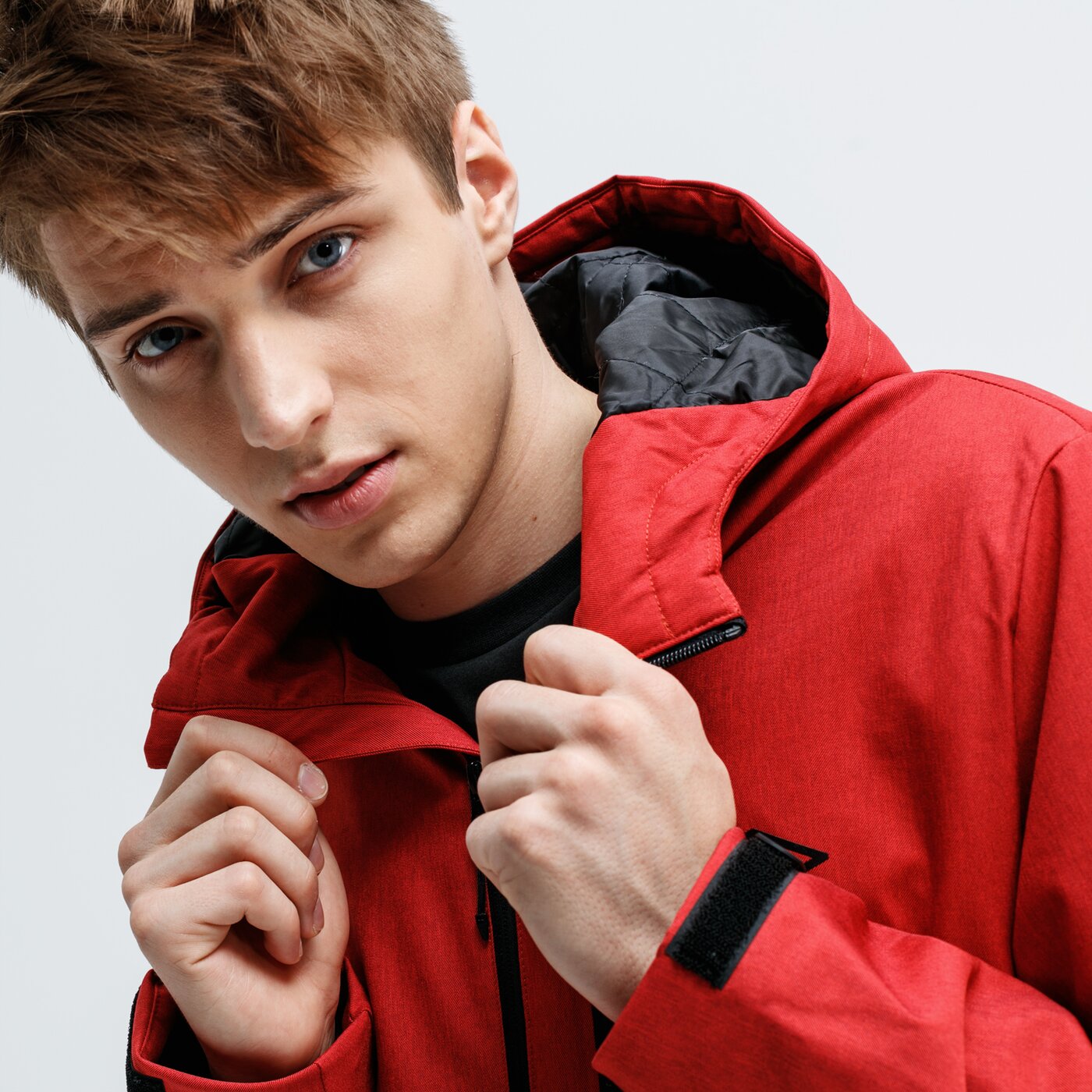 Kurtka zimowa męska UMBRO KURTKA ZIMOWA LISVESI ul39kum42001 kolor czerwony